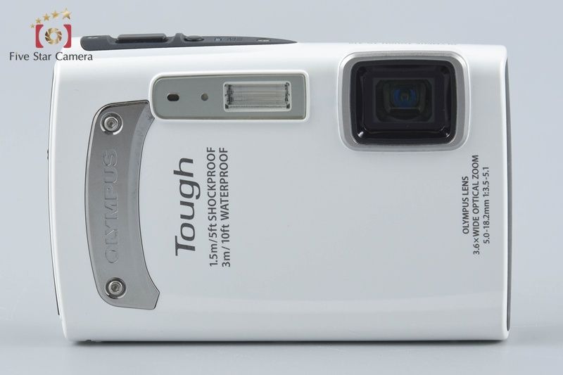 中古】OLYMPUS オリンパス TOUGH TG-310 ホワイト コンパクトデジタル