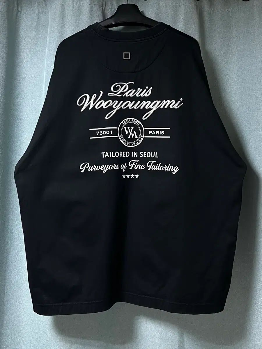 WOOYOUNGMI ウーヨンミ 26SS ブラック レタリング グラフィック Tシャツ