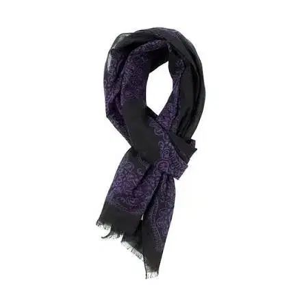 SOUTH2 WEST8(サウス2 ウエスト8) コットン ストール スカーフ ブラック PURPLE パープル south2 west8 needles 6,913円