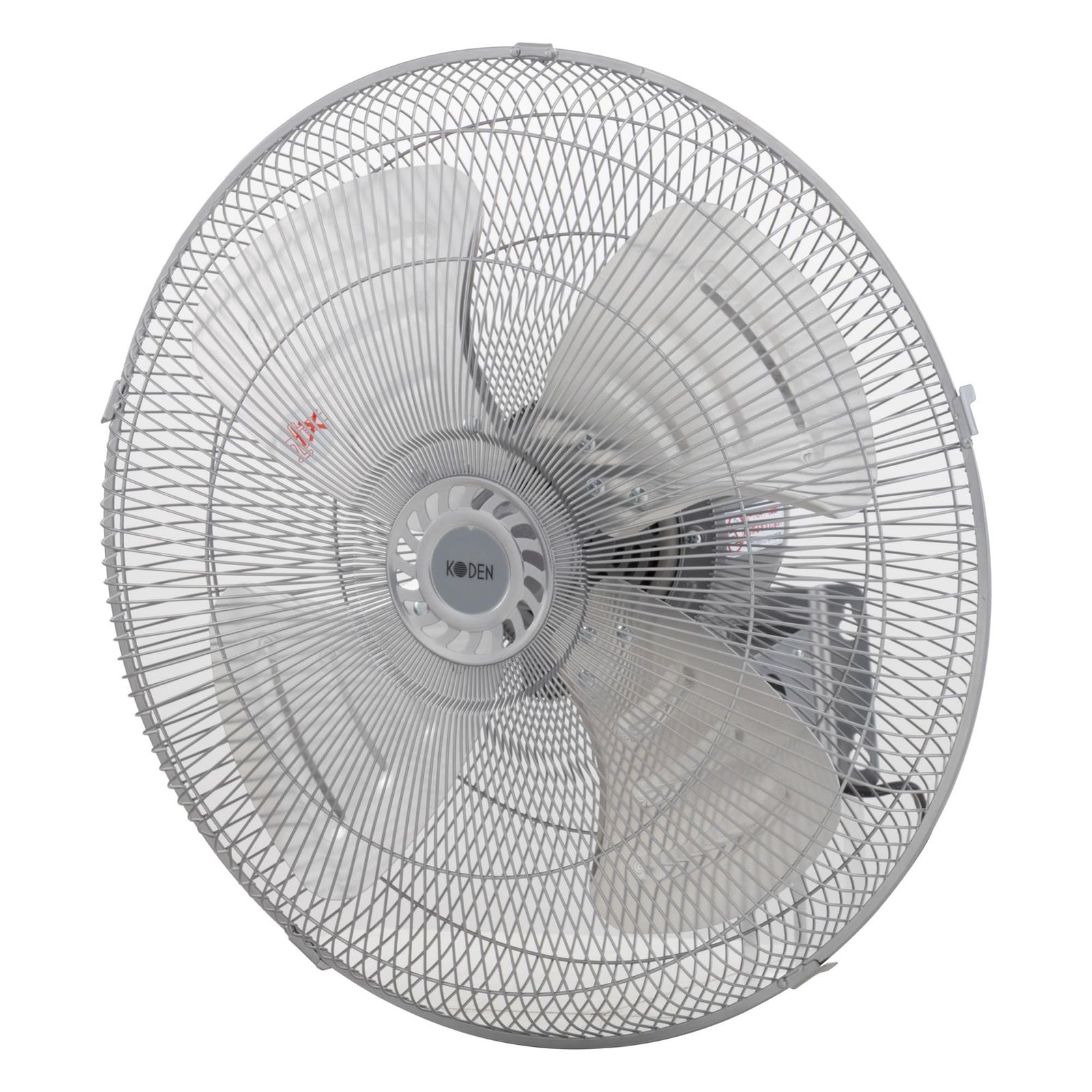 広電(KODEN) 工業扇 工場扇 業務用扇風機 工場扇 壁掛け型 45cm アルミ羽根 首振り 3段階風量 風量調節 羽根簡単取付 シルバー AZF451WMC