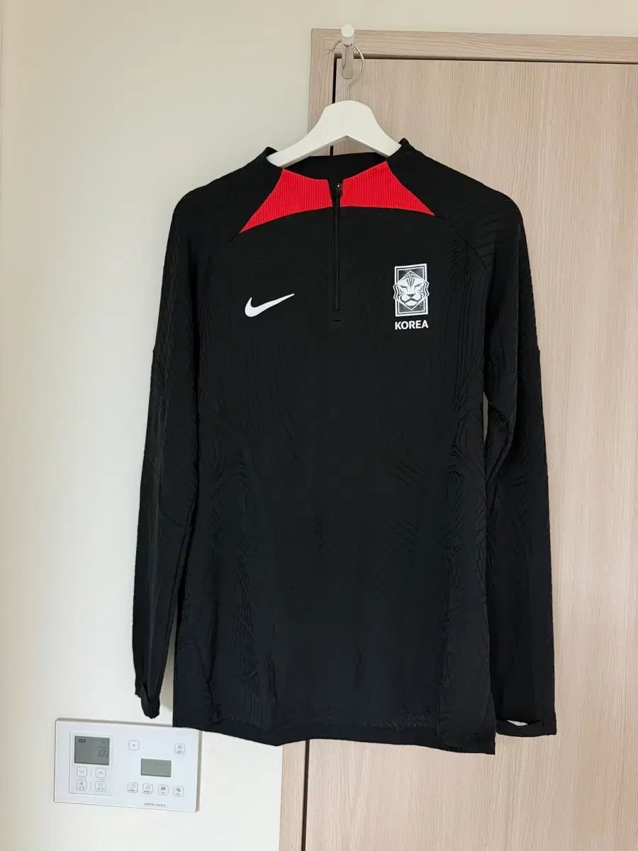L NIKE コリア ストライク エリート ドライフィット ニット サッカー ドリル トップス ブラック