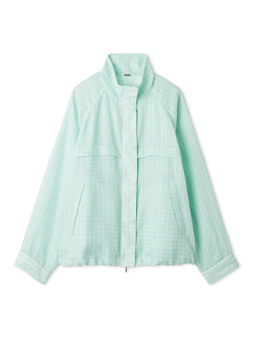 [ミラオーウェン] 裾ドロストメッシュジップブルゾン 09WFJ262002 レディース CHECK F
