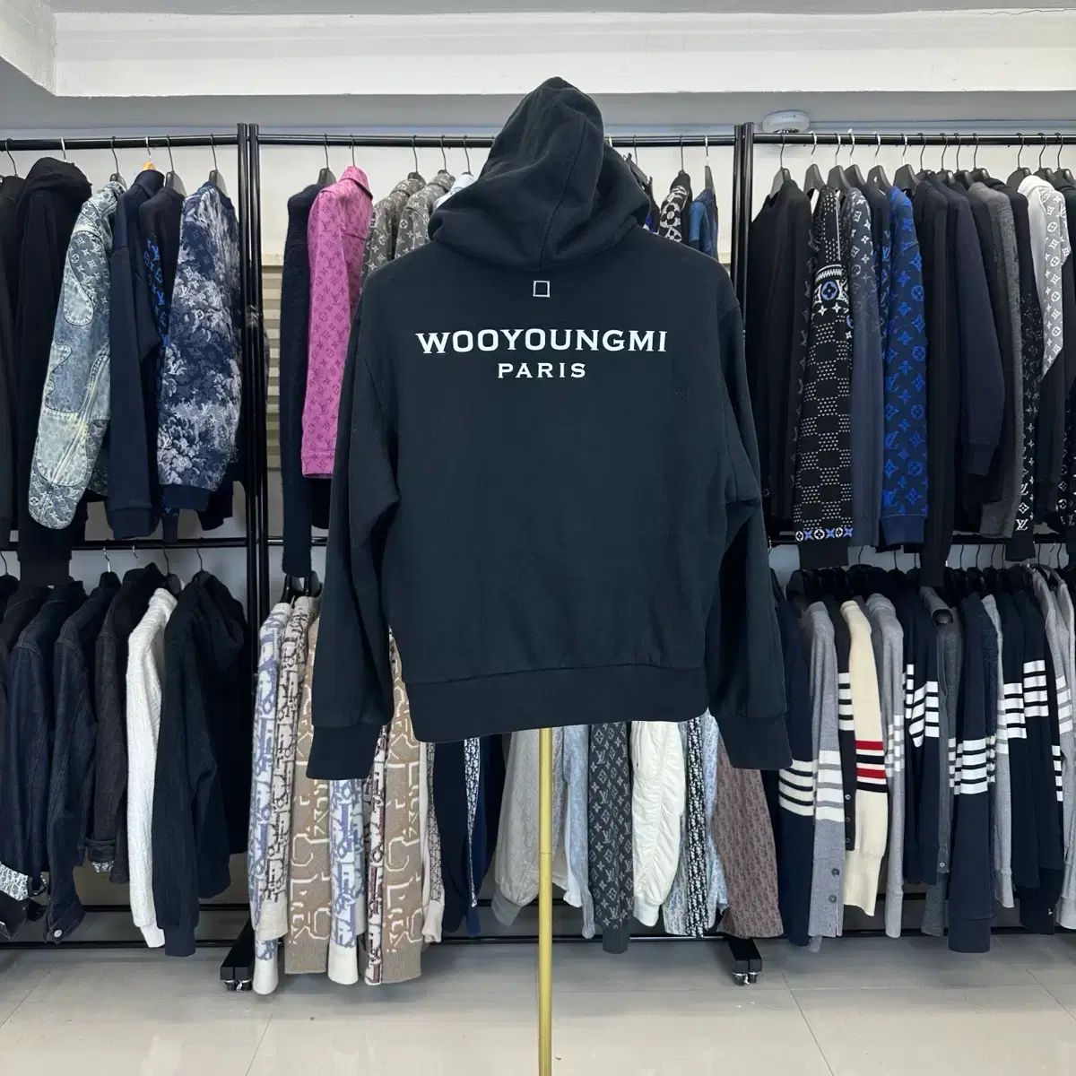 WOOYOUNGMI ウーヨンミ レタリング レディース フーディー - メルカリ