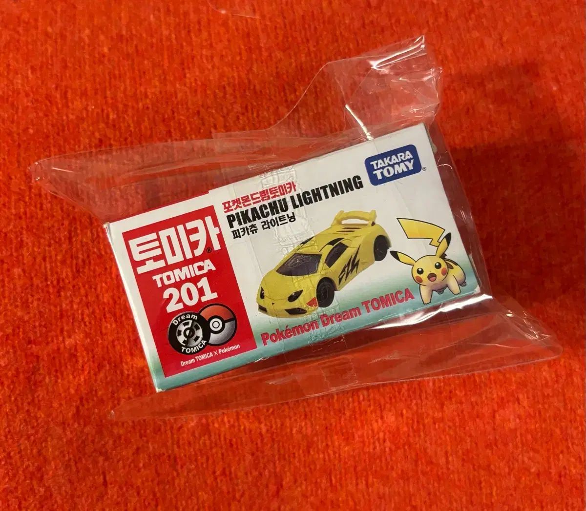 未開封/新品 ポケモン ドリームトミカ 201 ピカチュウ ライトニング (韓国国内正規版)