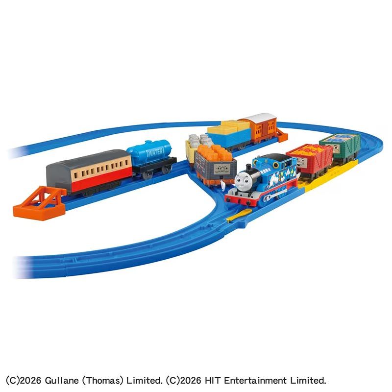 プラレール　トーマス　レール プラレールトーマスとあそぼう!いっぱい貨車&レールセット 【タカラ