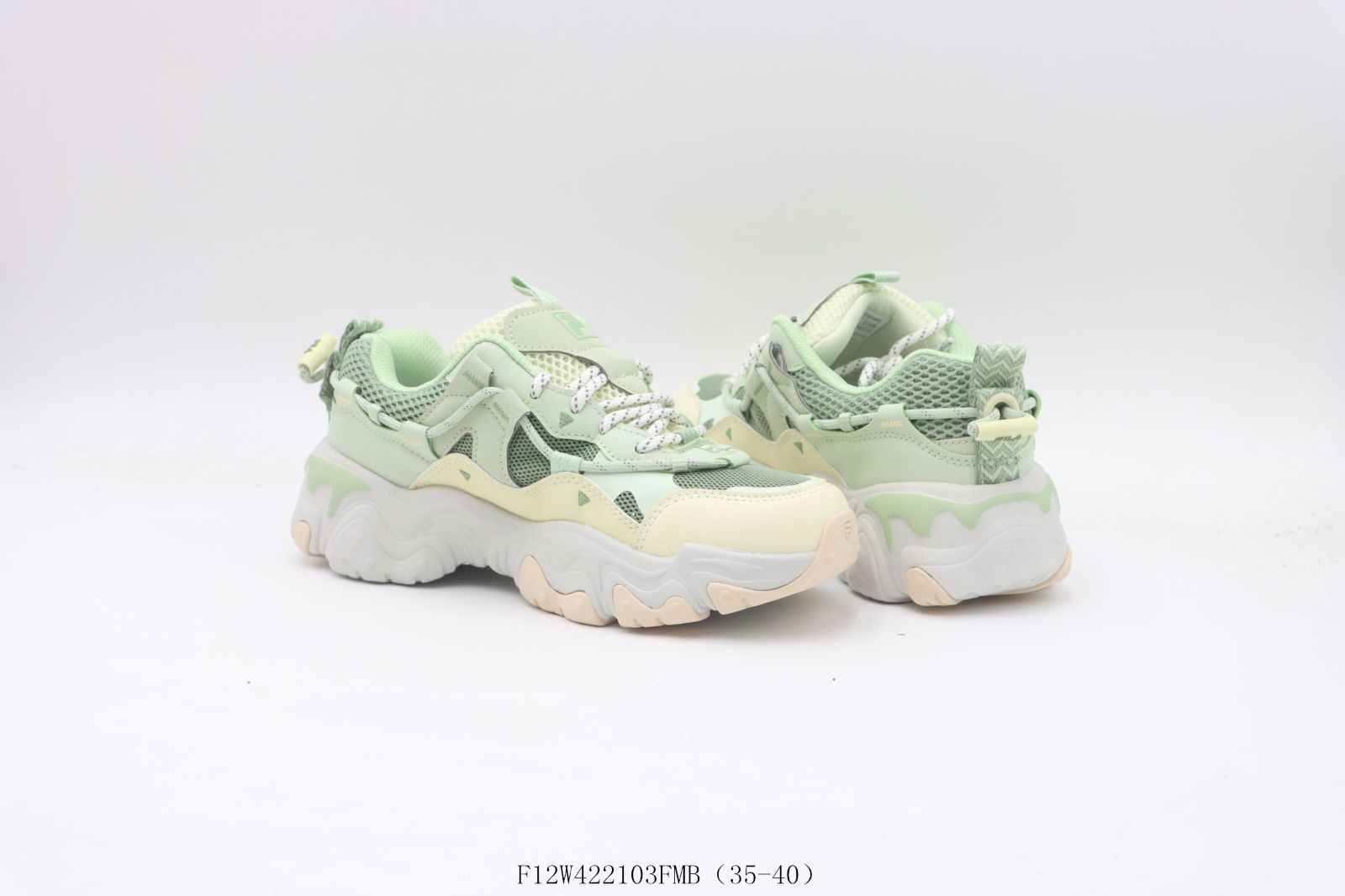 【今日特価】Fila Clunky Sneaker グリーン F12W422103FMB（Green）｜詳細画像