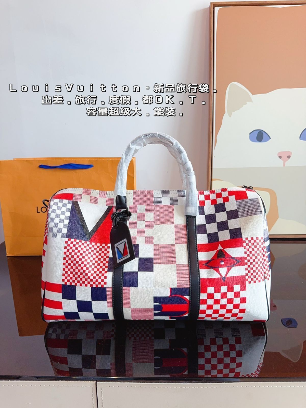 LVルイヴィトン春夏限定新作keepall、財布、鍵バッグ、小銭入れ、手持ちバッグ、バッグ、ショルダーバッグ、ポーチ、斜め肩