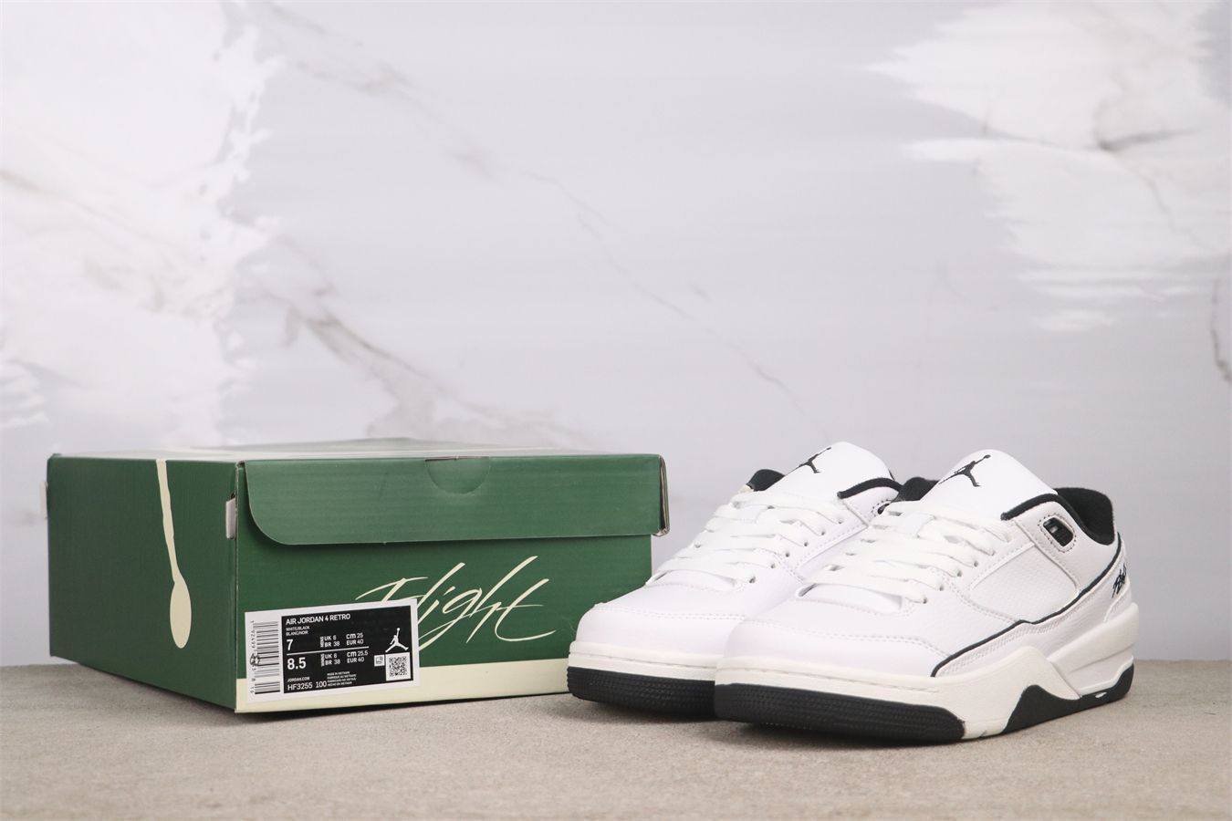 【今日特価】Air Jordan 4 HF3255-100 エアジョーダン 4 ホワイトブラック（White Black）