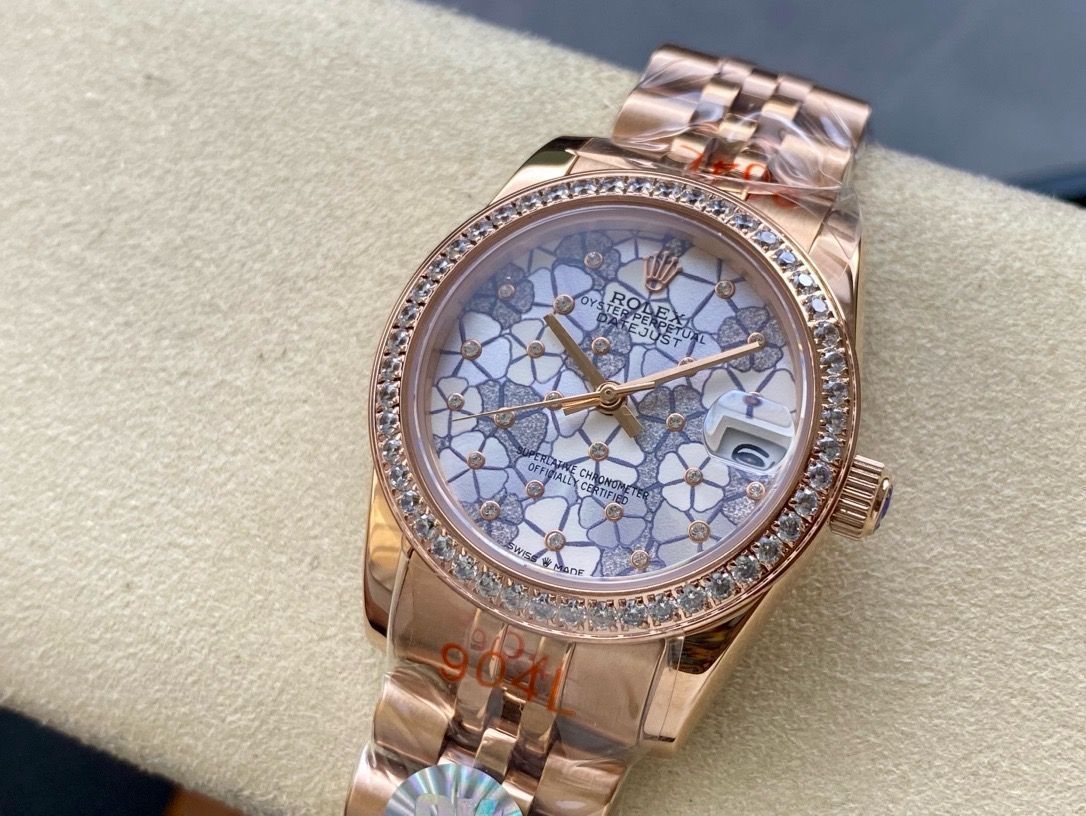 ご購入大歓迎です ROLEX未使用です ダイヤモンドリングの女性用腕時計です 自動巻き｜本日限定特価｜新品未使用-