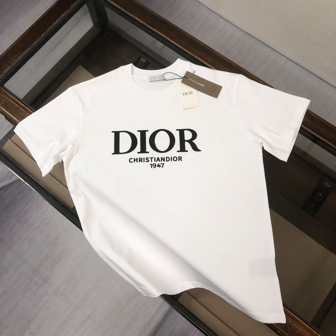 【本日限定特価】DIOR 春夏 ロゴプリントTシャツ [本日特価|新品未使用品]