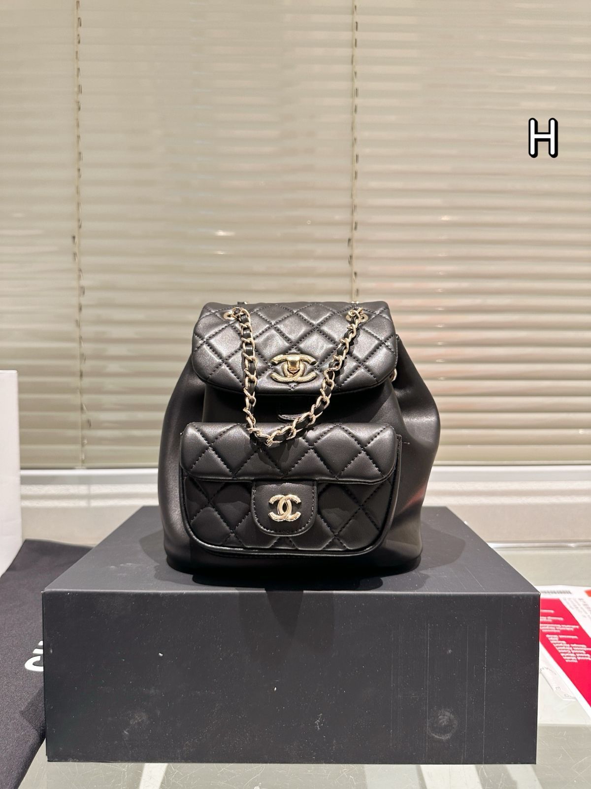 【今日特価】CHANEL Duma ツーショルダーバッグ パリゴールド-WTO輸入2