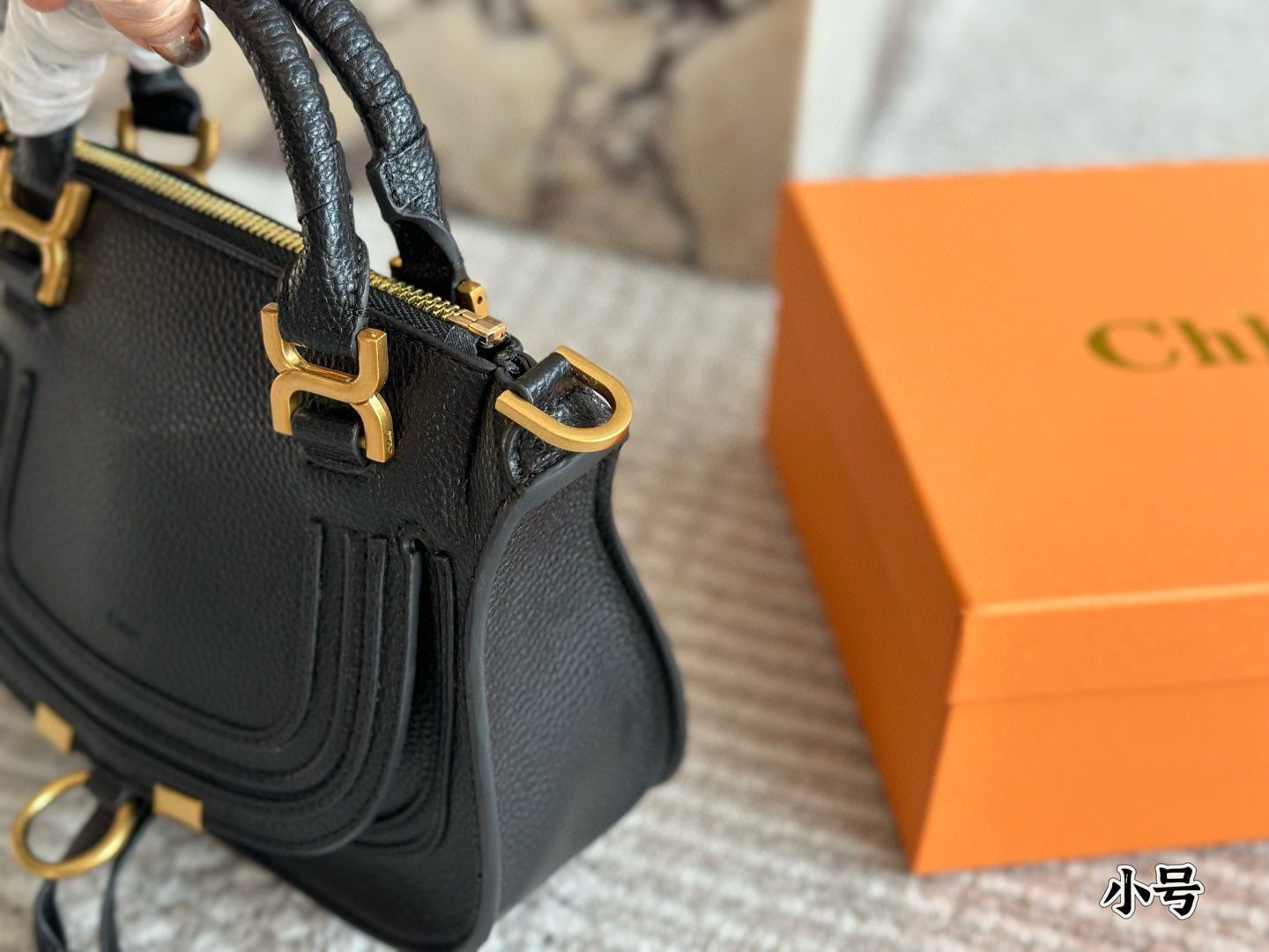 【今日特価】Chloe 22*17cm Handheld Saddle Bag・クロエ 22×17cm ハンドヘルドサドルバッグ-WTO輸入3