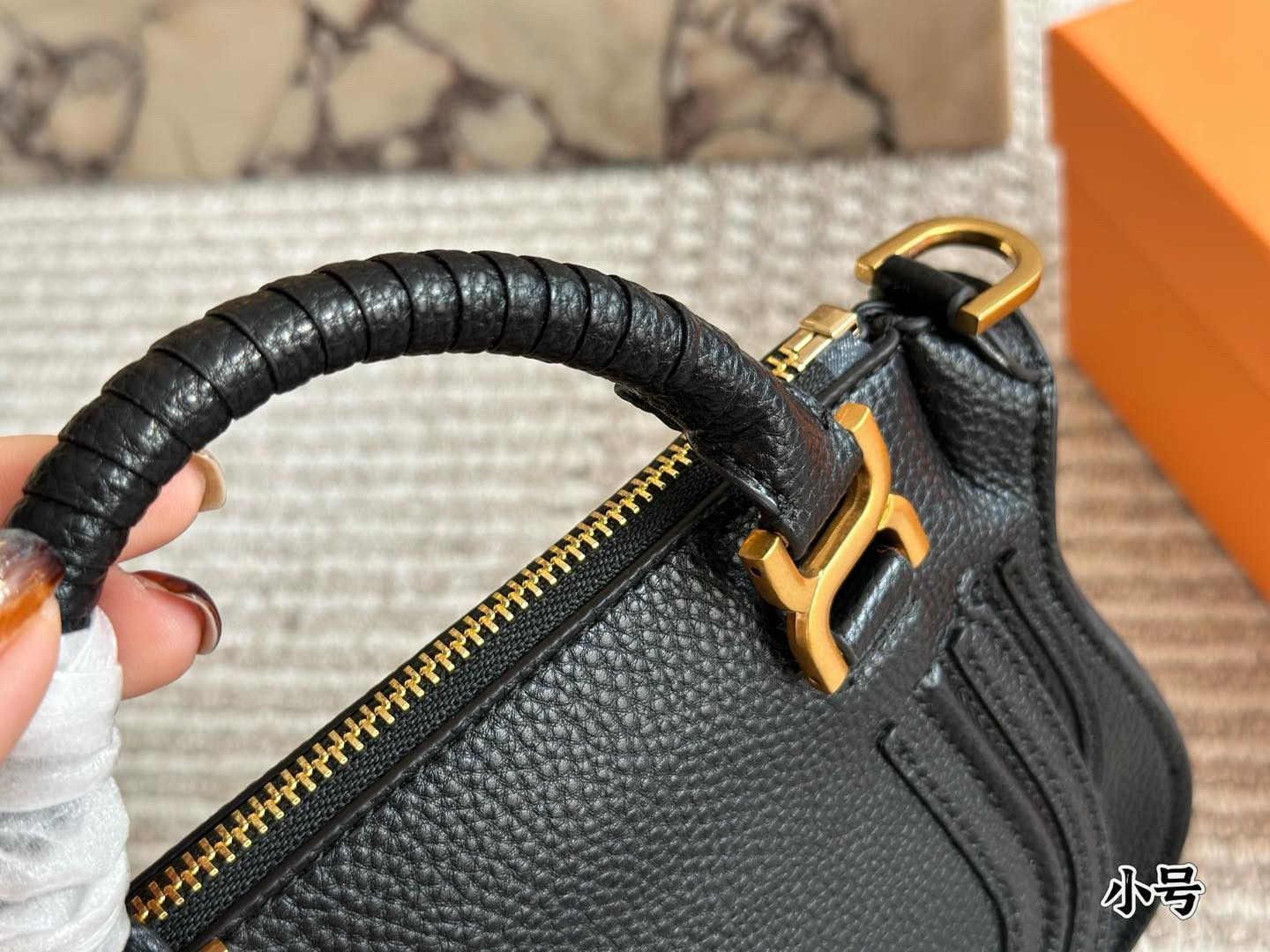 【今日特価】Chloe 22*17cm Handheld Saddle Bag・クロエ 22×17cm ハンドヘルドサドルバッグ-WTO輸入3