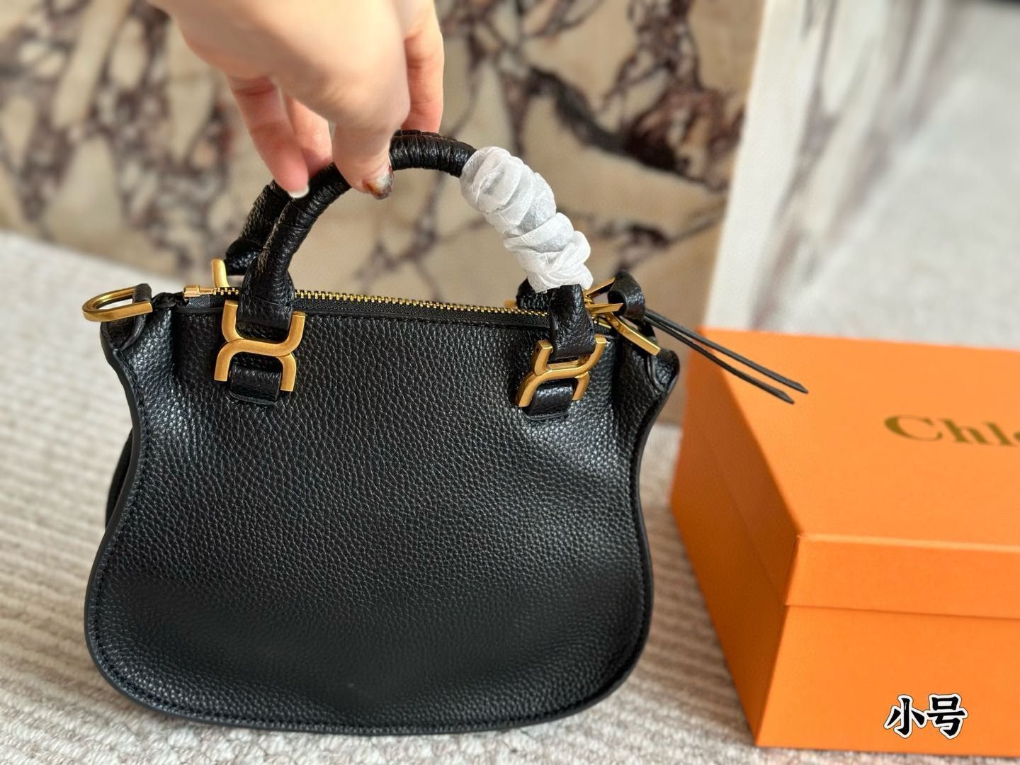 【今日特価】Chloe 22*17cm Handheld Saddle Bag・クロエ 22×17cm ハンドヘルドサドルバッグ-WTO輸入3