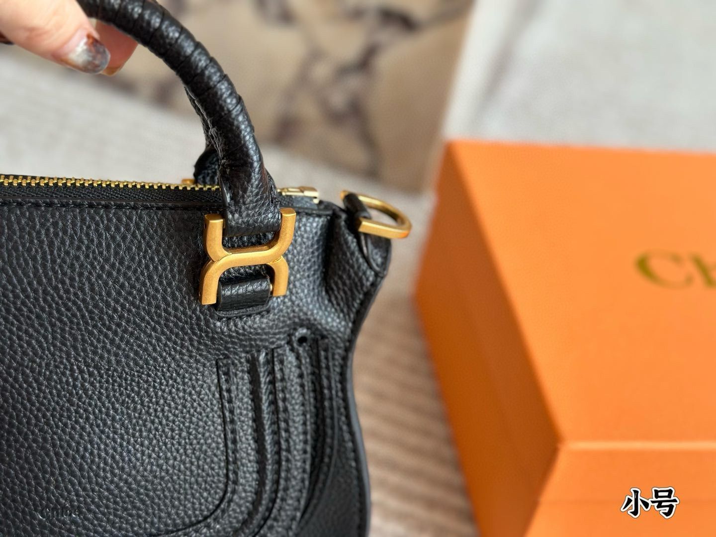 【今日特価】Chloe 22*17cm Handheld Saddle Bag・クロエ 22×17cm ハンドヘルドサドルバッグ-WTO輸入3