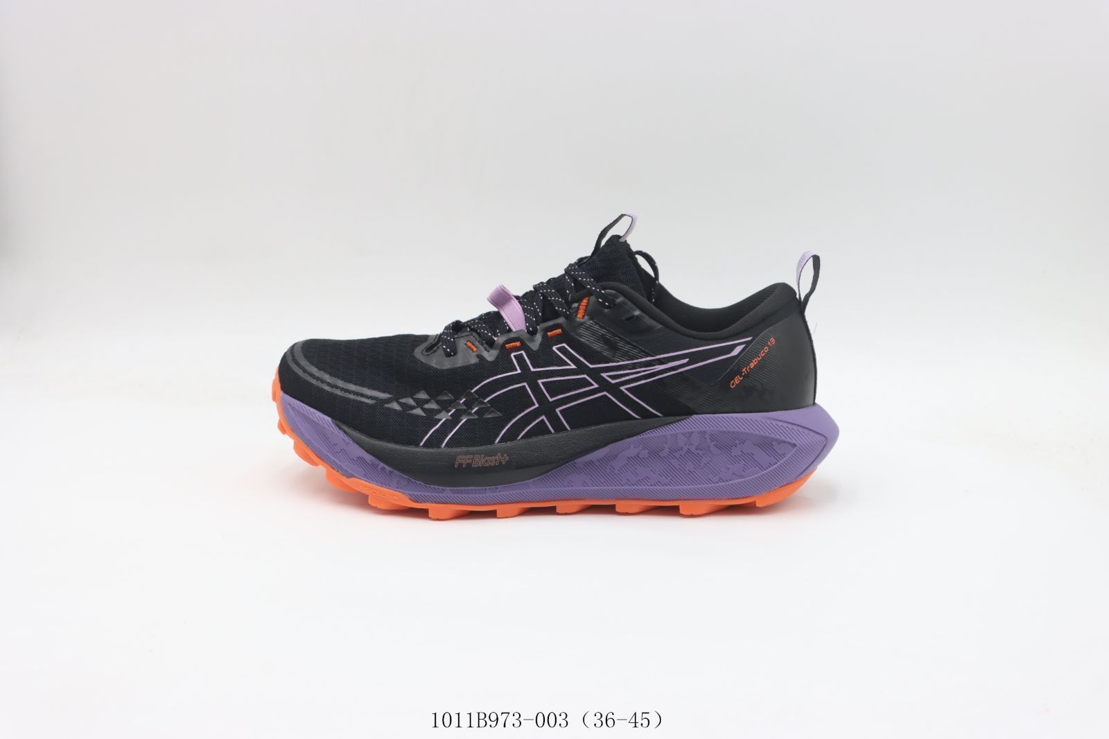 【今日特価】ASICS / アシックス アシックスランニングシューズ ブラックパープル 1011B973 - 003-MM輸入1