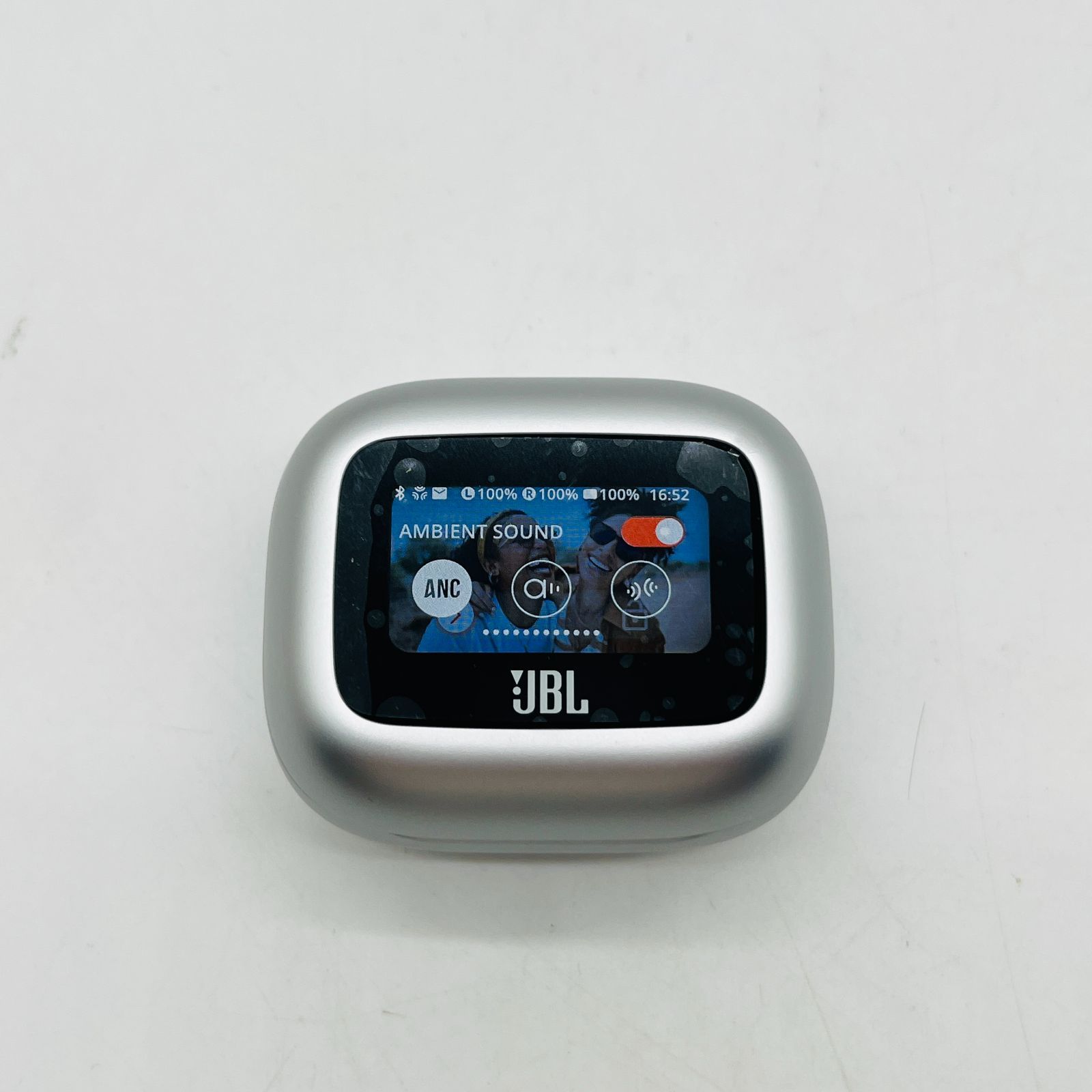 オーディオ機器 JBL LIVE BEAM 3 ワイヤレスイヤホン シルバー 