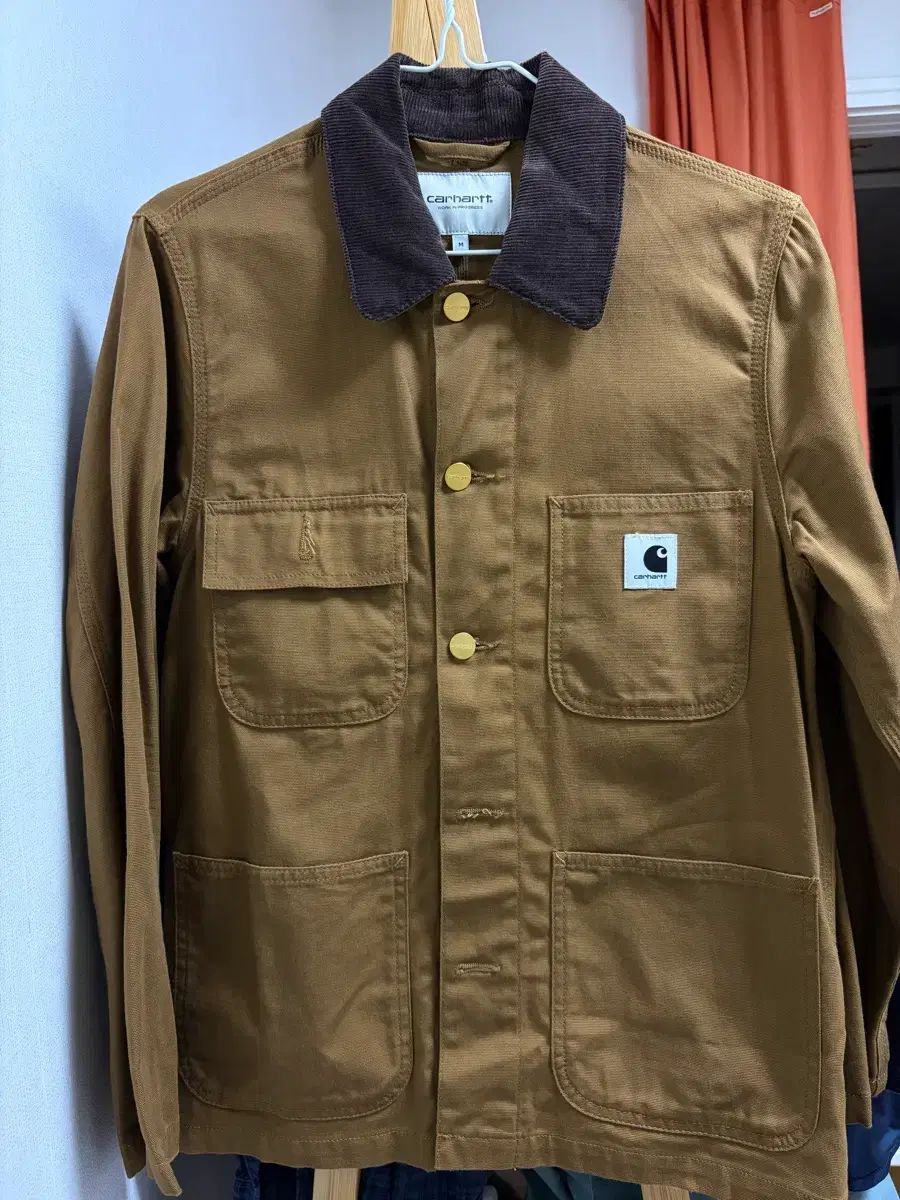 ワークジャケット Carhartt カーハート ウィメンズ ミシガン ジャケット ブラウン Mサイズ