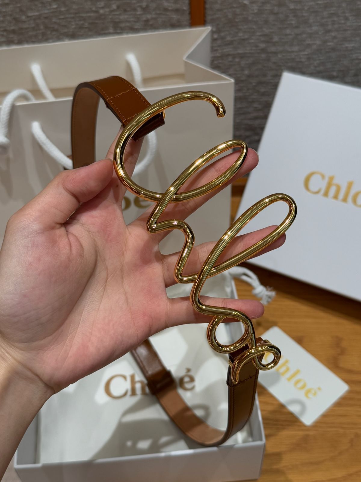 【今日特価】Chlo? ロワイ スモール レディース ウエストチェーン-3