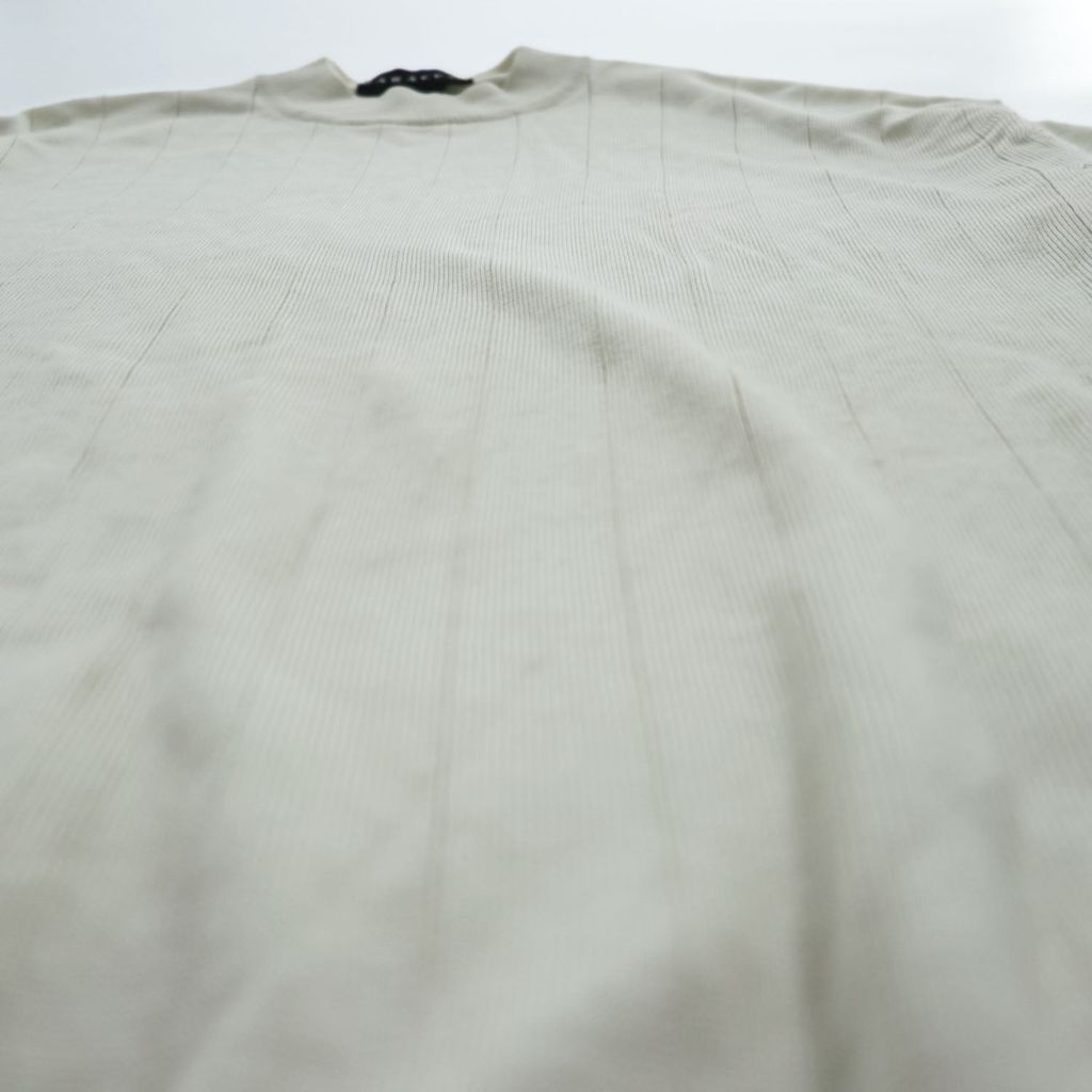 BARACUTA 90年代 ヴィンテージ 半袖 モックネック ニット セーター XL