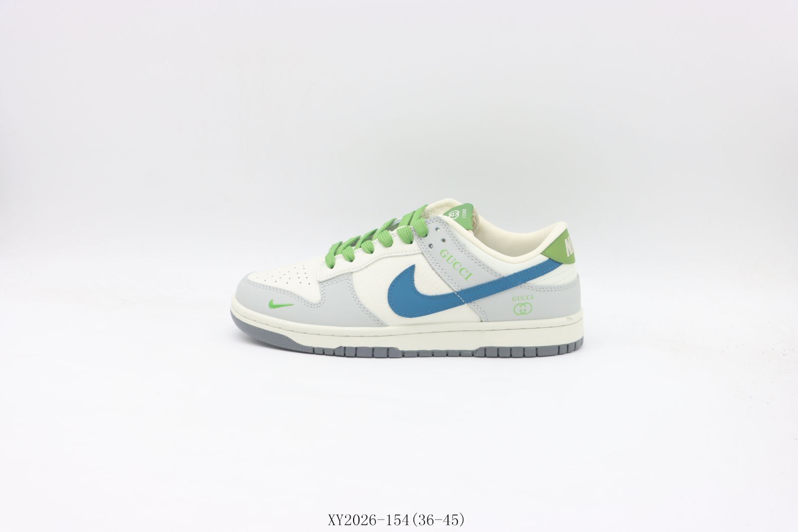 【今日特価】Nike ナイキ スケートシューズ グレーブルーグリーン XY2026-154
