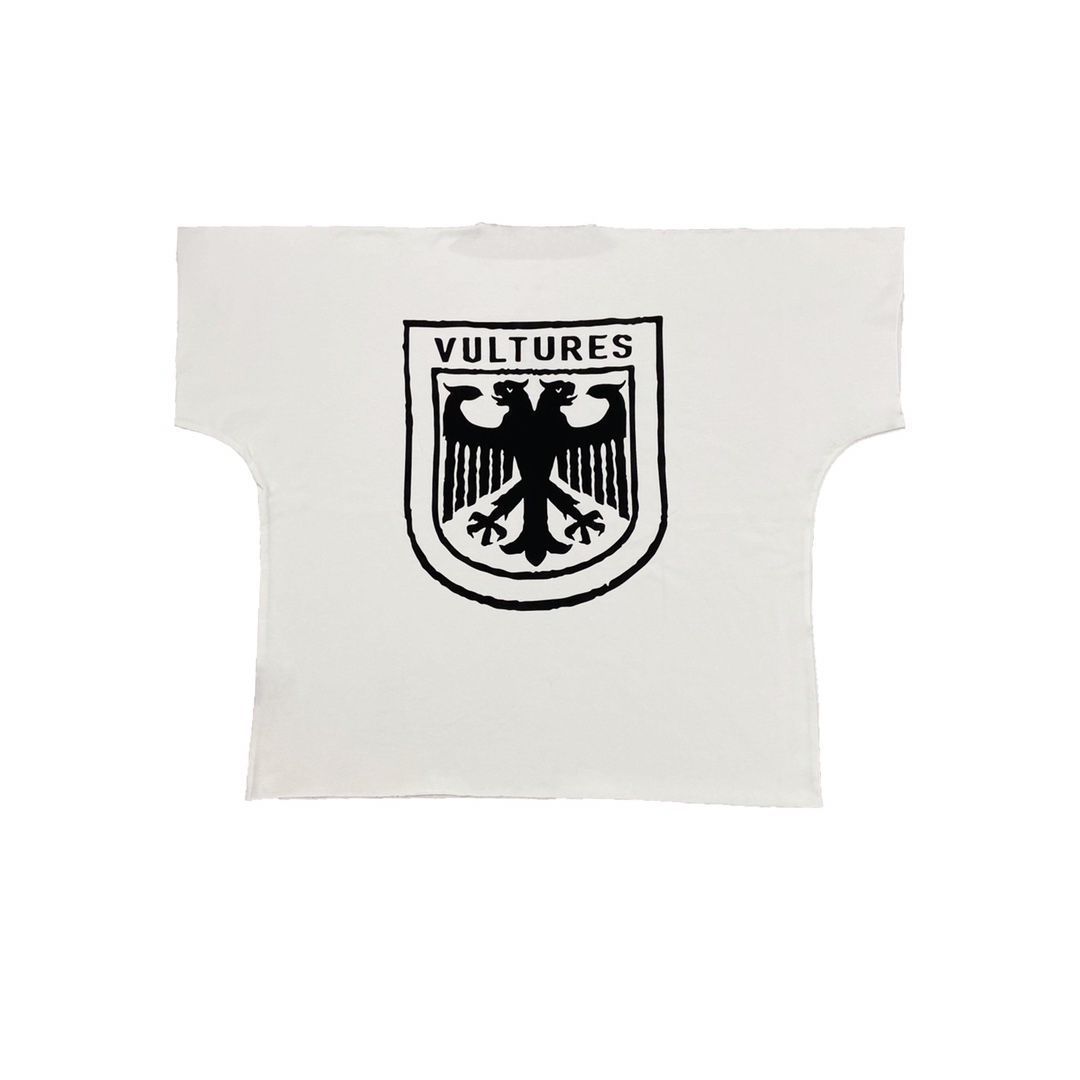 yeezy kanye Vultures1 周辺 ハゲワシデザイン 一体裁断半袖 T シャツ