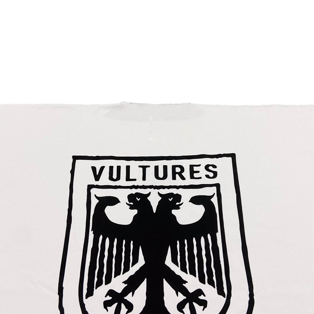 yeezy kanye Vultures1 周辺 ハゲワシデザイン 一体裁断半袖 T シャツ