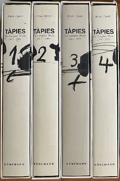 アントニ・タピエス 全作品集 1943-1981 全4巻 カタログ・レゾネ