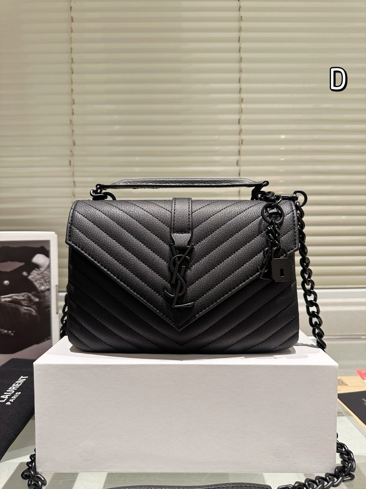 【今日特価】YSL Niki 23cm Messenger Bag・YSL ニキ 23cm メッセンジャーバッグ-WTO輸入3