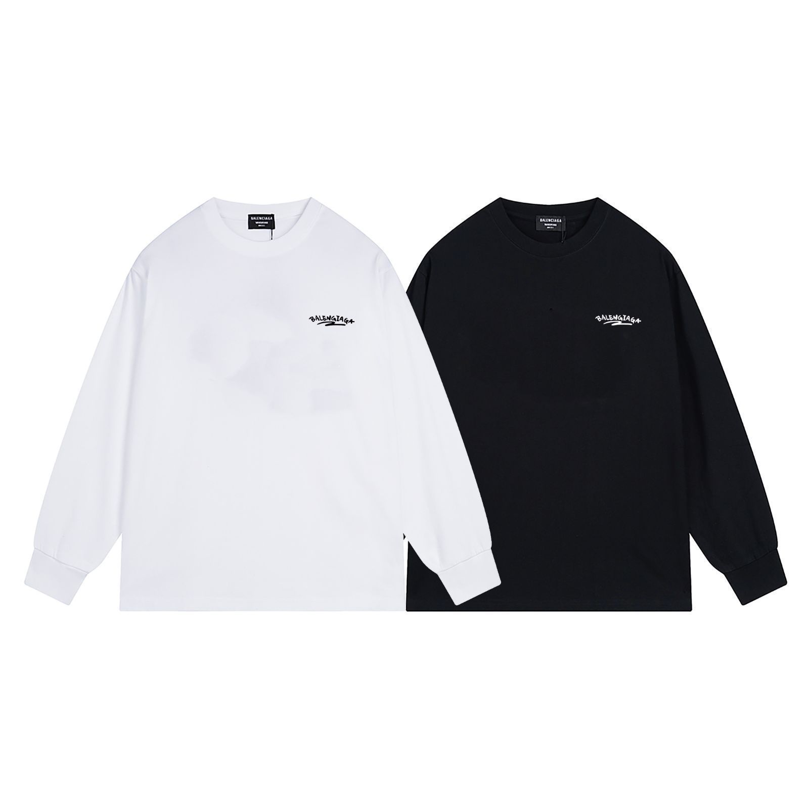【本日限定特価】Balenciaga グラフィティプリント ロングスリーブTシャツ [本日特価|新品未使用品]