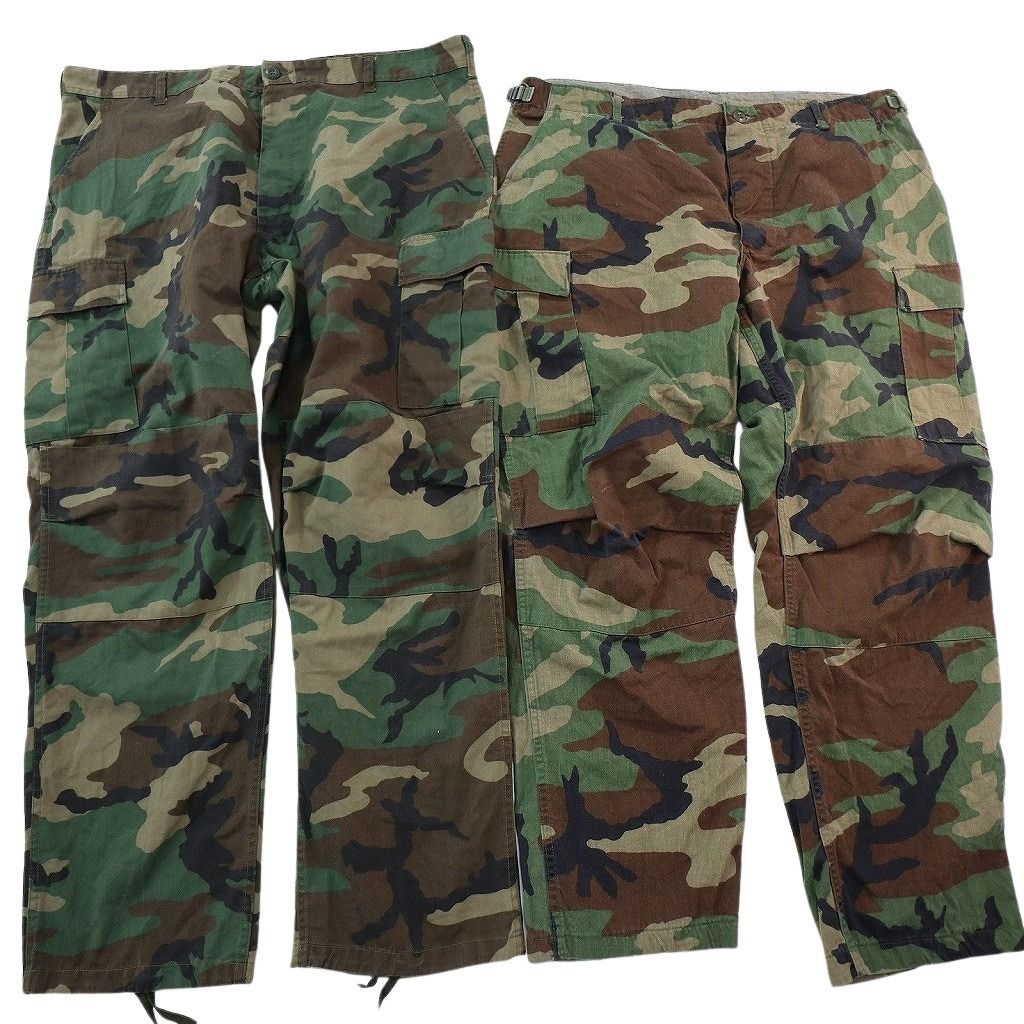 古着卸 まとめ売り ミリタリー ロングパンツ 8枚セット ( メンズ XL