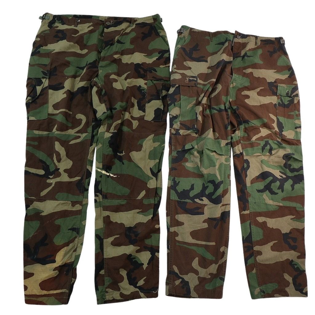 古着卸 まとめ売り ミリタリー ロングパンツ 8枚セット ( メンズ XL