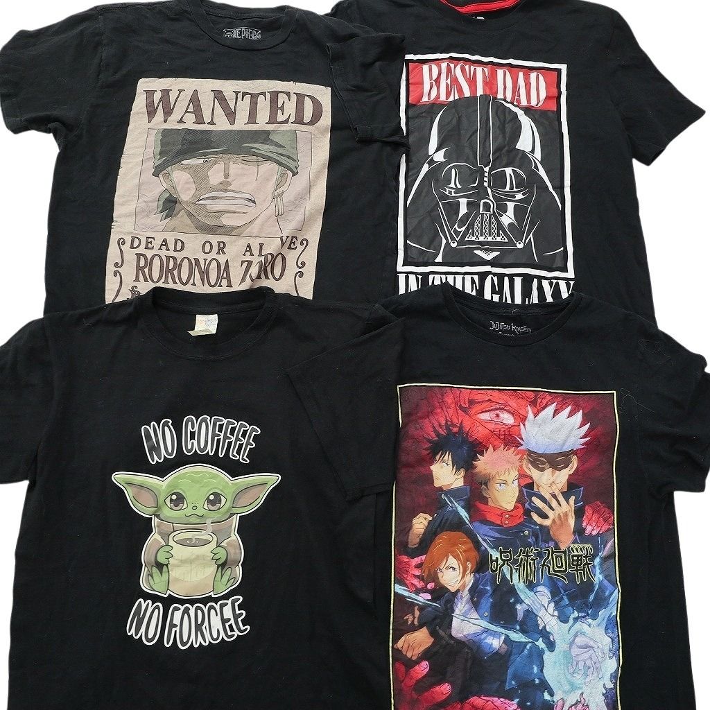古着卸 まとめ売り キャラクター Tシャツ 16枚セット ( メンズ S