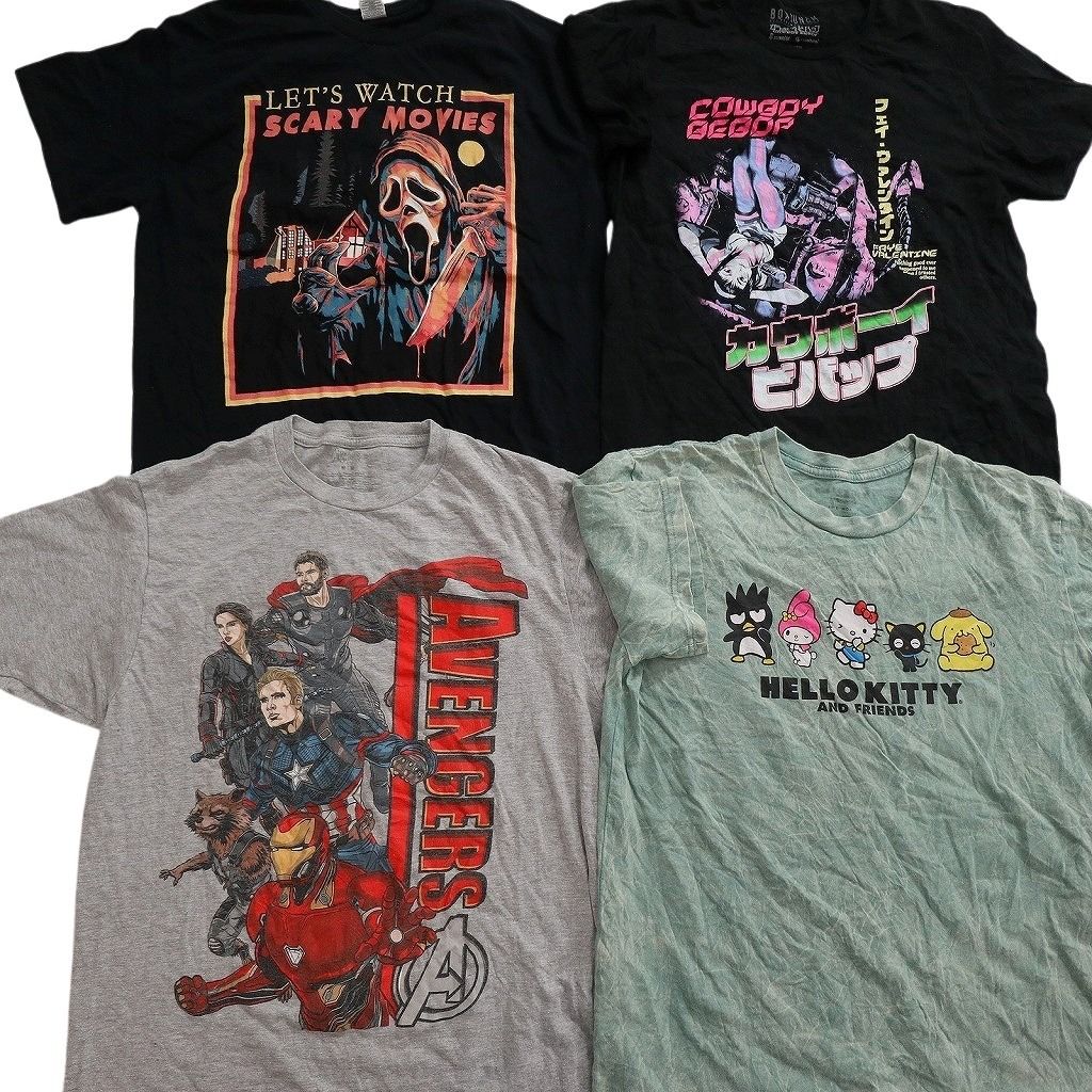 古着卸 まとめ売り キャラクター Tシャツ 16枚セット ( メンズ M