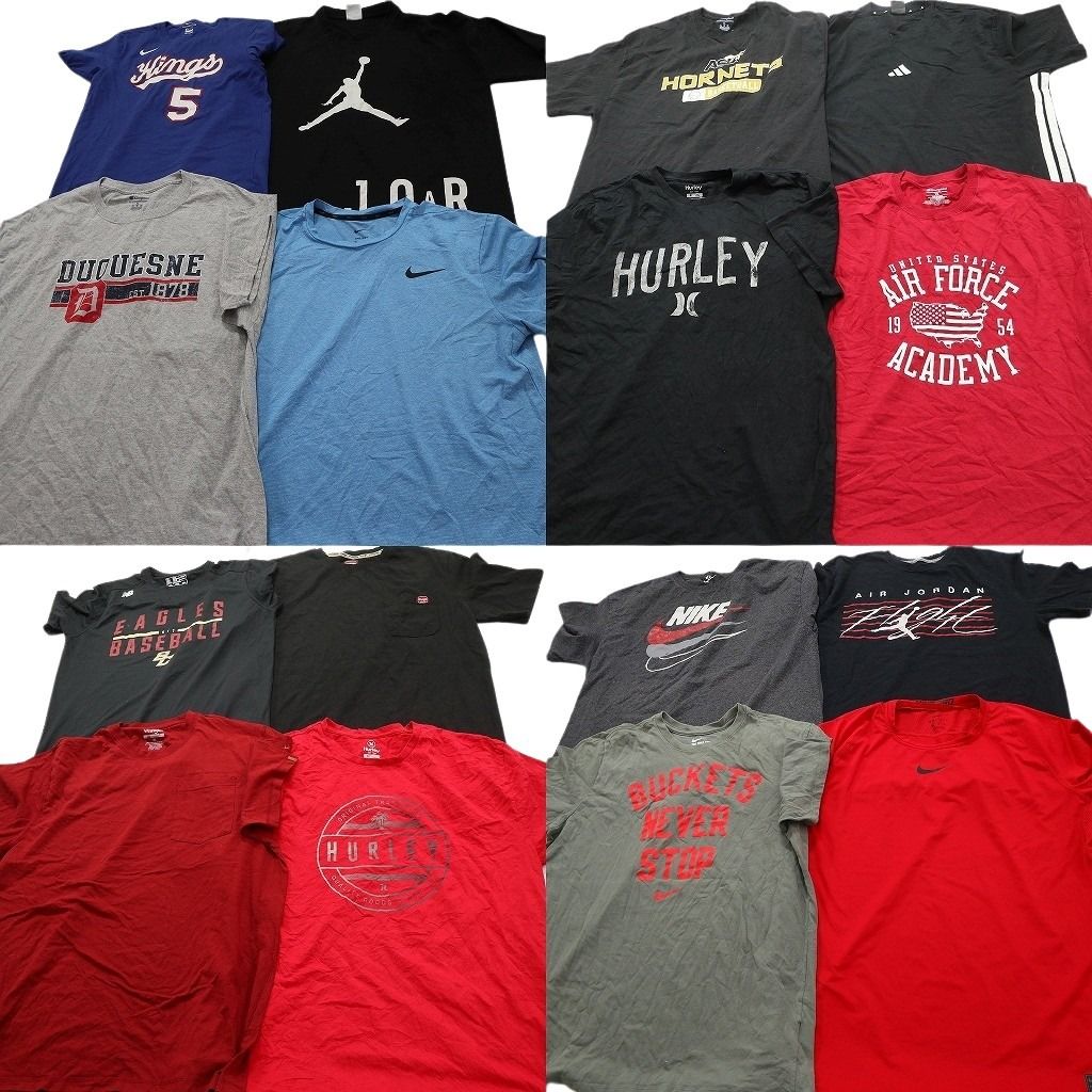 古着卸 まとめ売り ブランドMIX Tシャツ 16枚セット ( メンズ XL