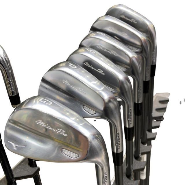 【中古】 ミズノ Mizuno Pro M-15 8S アイアンセット IR MCI 80(2025) (フレックスS) メンズ 男性用 右利き 右用 Cランク ゴルフクラブ