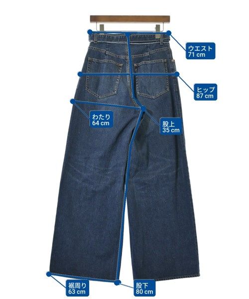 sacai デニムパンツ レディース 【古着】【中古】【送料無料】 - メルカリ