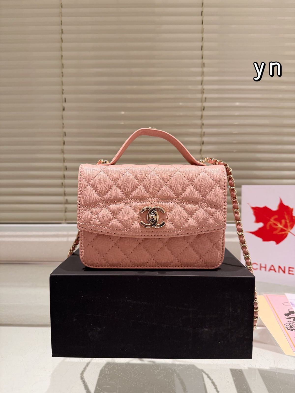 【今日特価】CHANEL デュアルショルダーバッグ 18×12cm