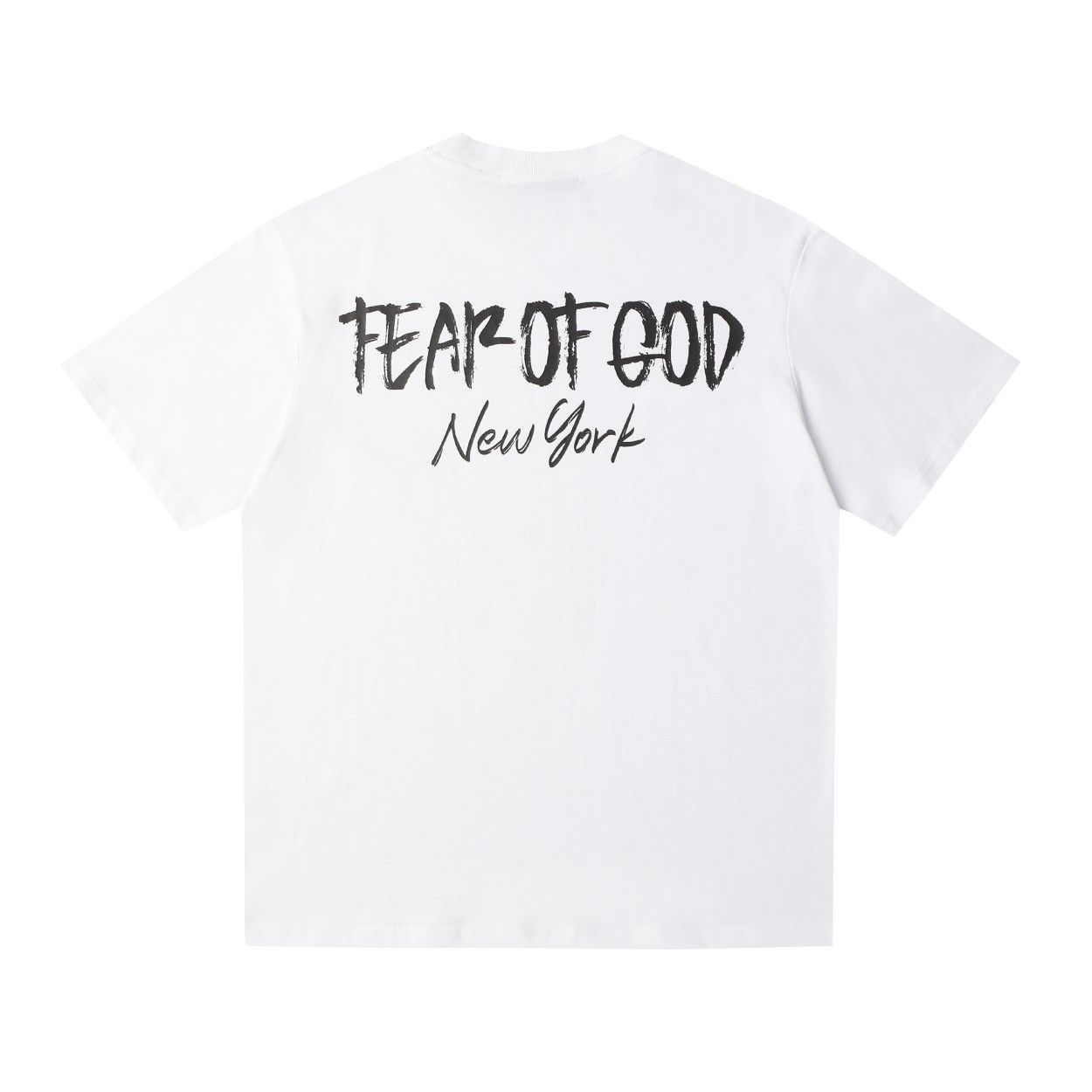 【本日限定特価】FOG FEAR OF GOD ESSENTIALS ニューヨーク限定プリントTシャツ [本日特価|新品未使用品]