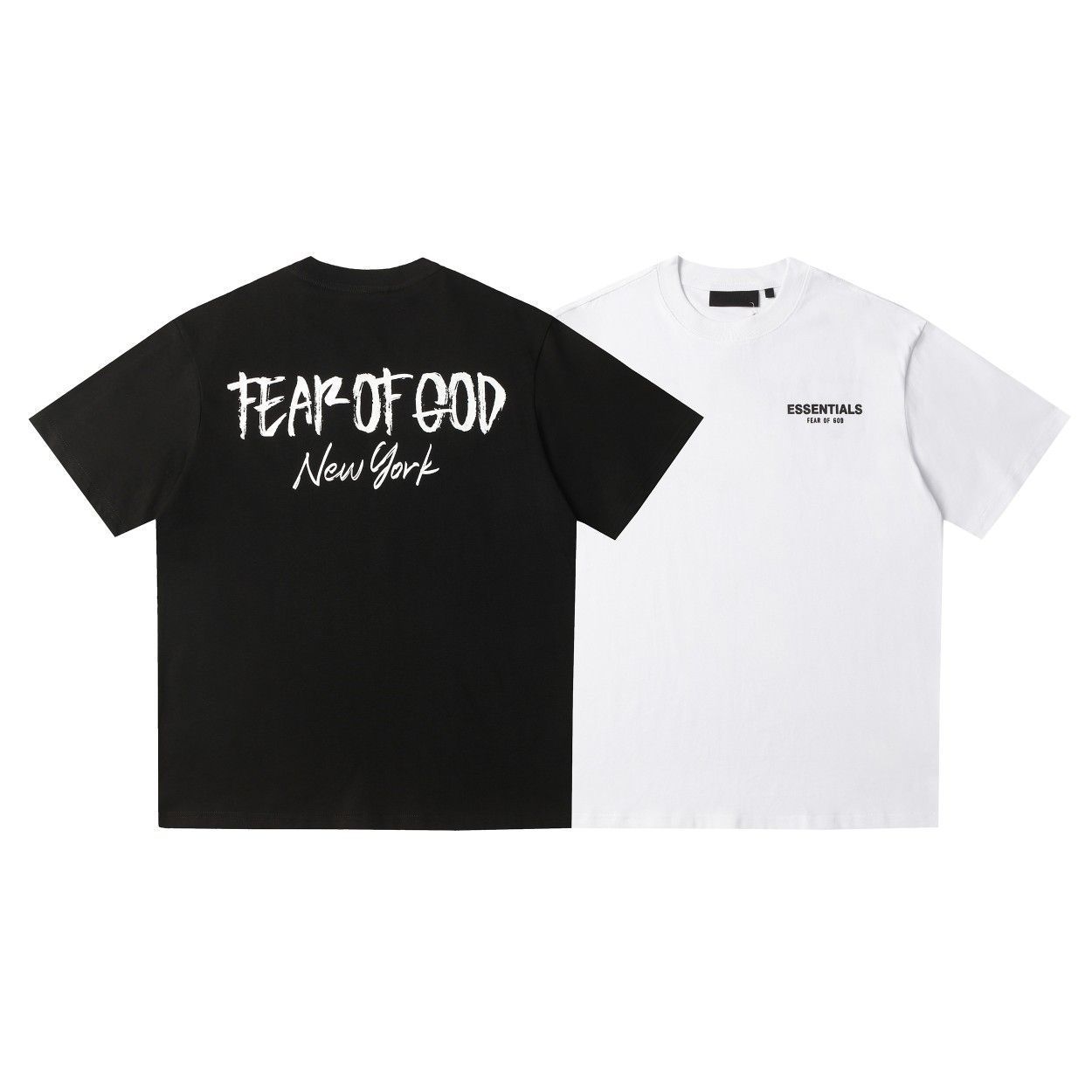 【本日限定特価】FOG FEAR OF GOD ESSENTIALS ニューヨーク限定プリントTシャツ [本日特価|新品未使用品]