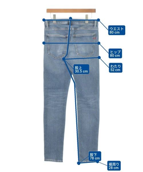 メンズ DIESEL デニムパンツ メンズ 【古着】【】【送料無料】