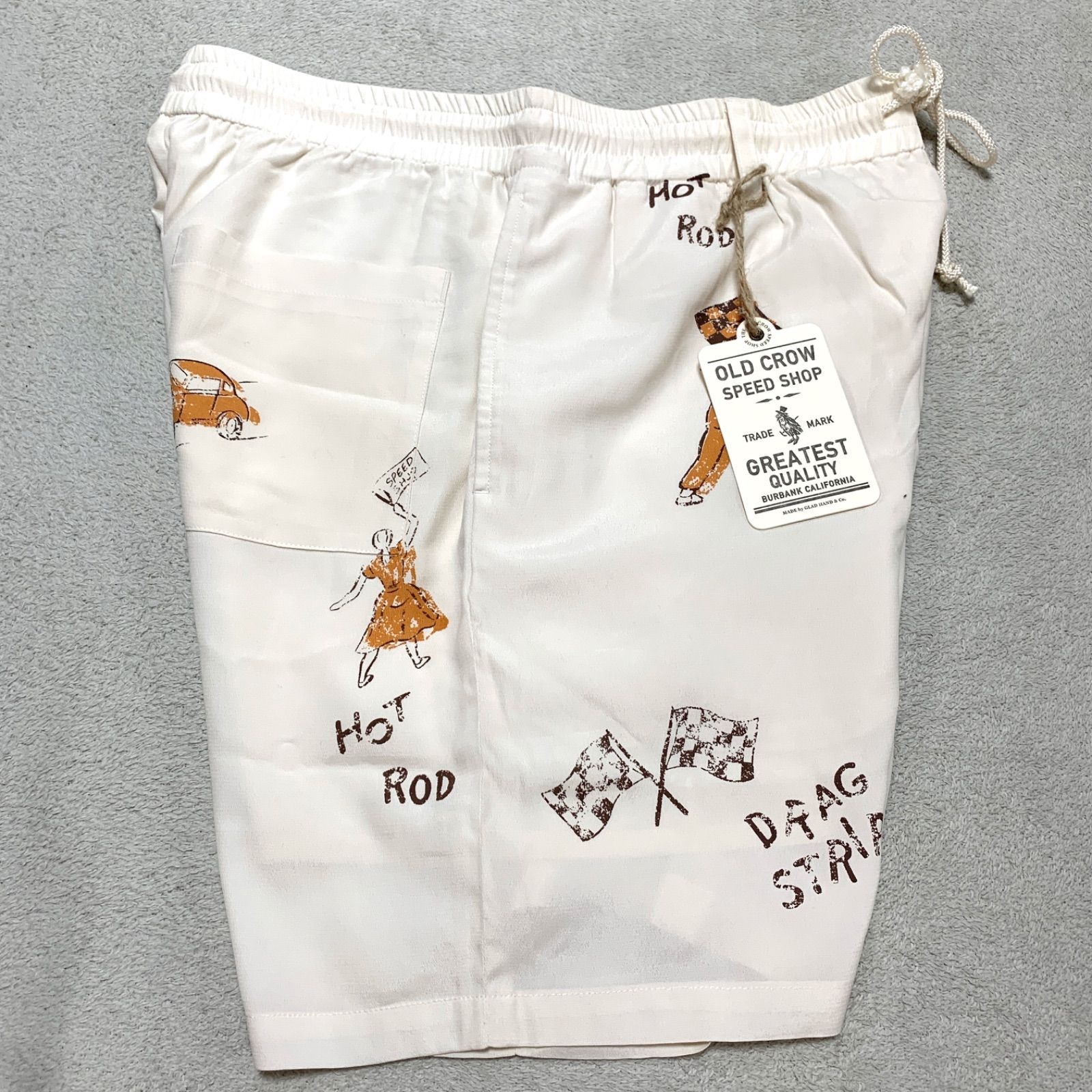 OLD CROW / GLAD HAND ショートパンツ ハーフパンツ ショーツ 新品タグ