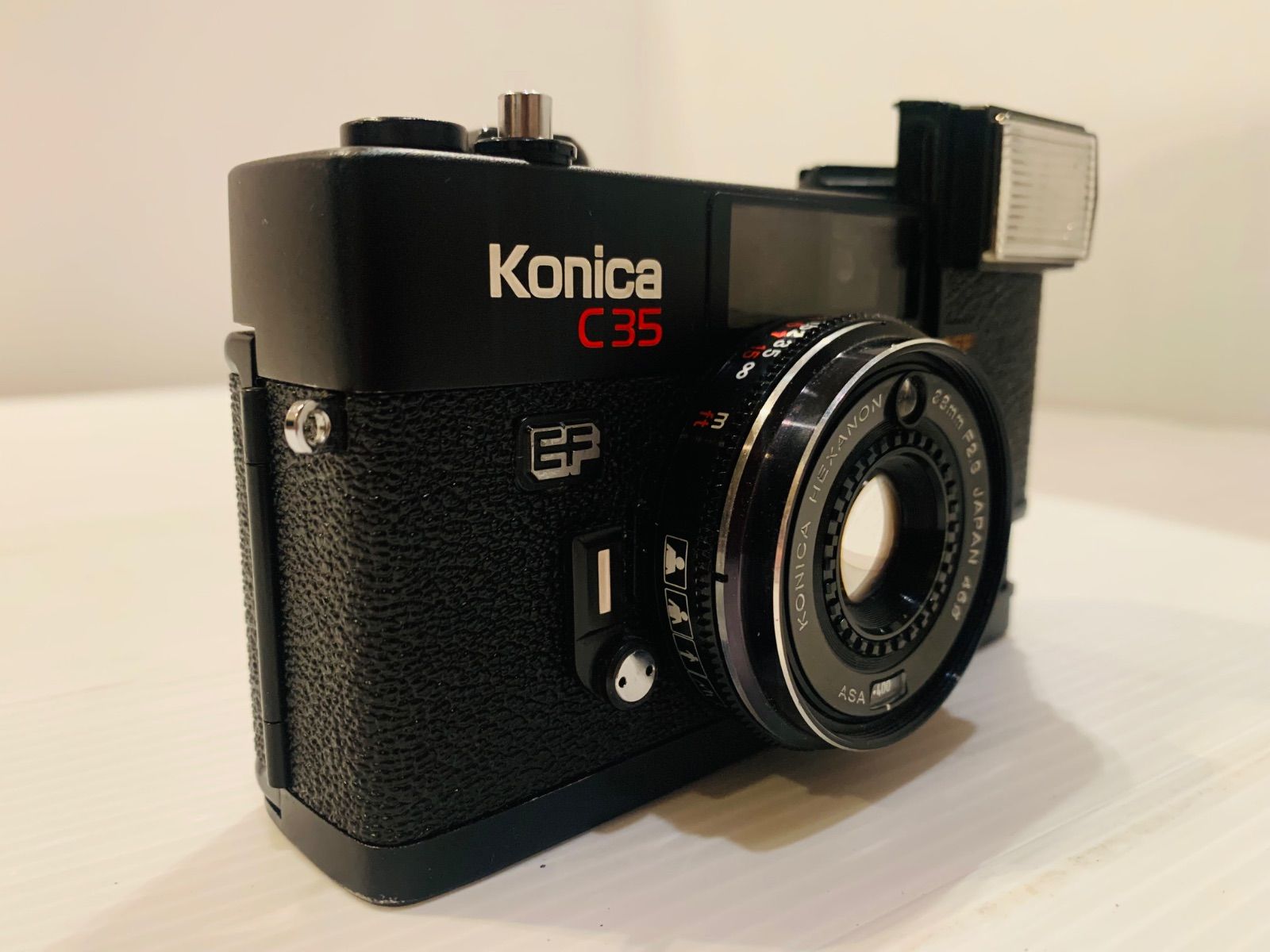 完動品】フィルムカメラ Konica C35 EF ピッカリコニカ - メルカリ