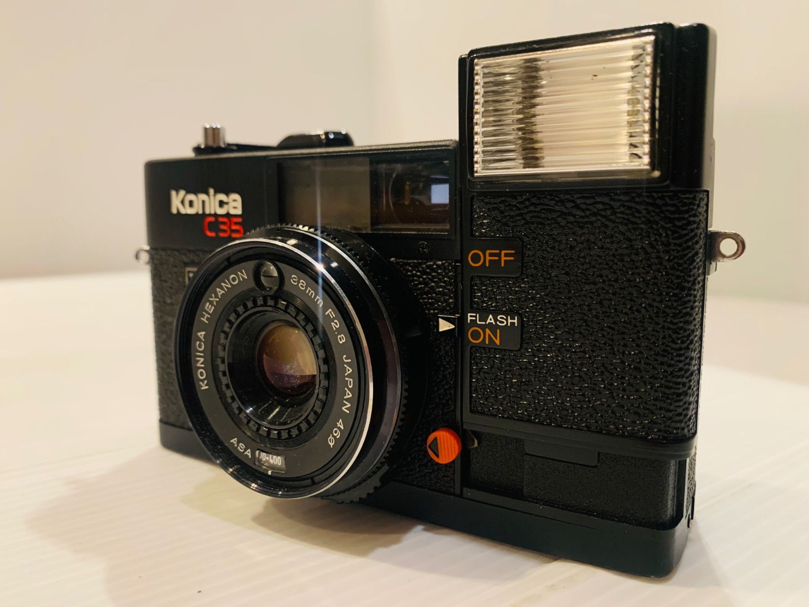 完動品】フィルムカメラ Konica C35 EF ピッカリコニカ - メルカリ