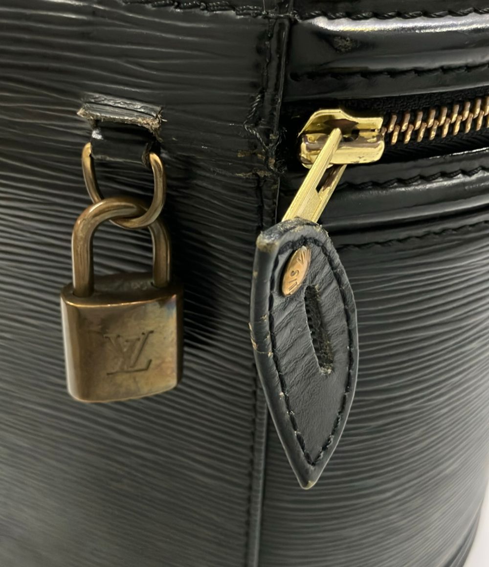 LOUIS VUITTON エピ カンヌ M48032 バニティバッグ カデナ 訳あり ルイ・ヴィトン ハンドバッグ バニティバッグ カンヌ エピ