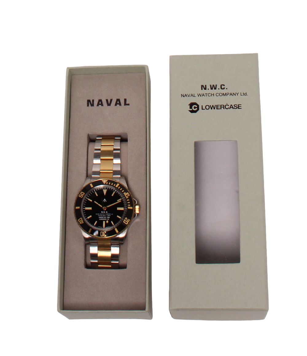 美品 ナバルウォッチ 腕時計 VH31 自動巻き ブラック メンズ NAVAL