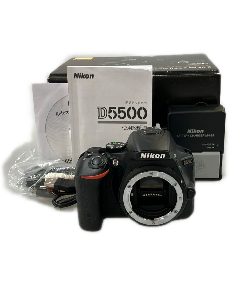 訳あり ニコン デジタル一眼レフカメラ D5500 ボディ Nikon 23,990円