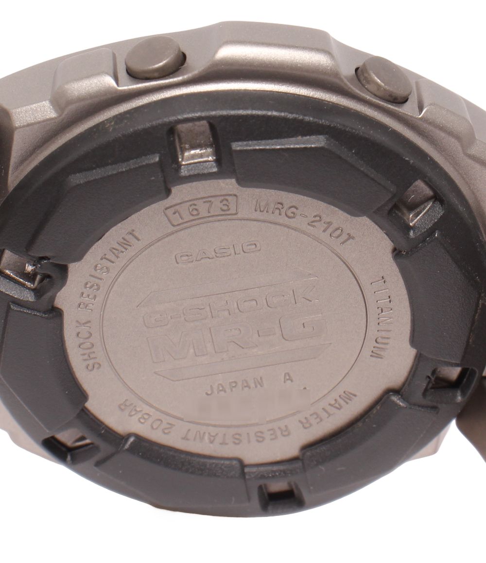 カシオ 腕時計 G-SHOCK MRG-210T クオーツ メンズ CASIO - メルカリ