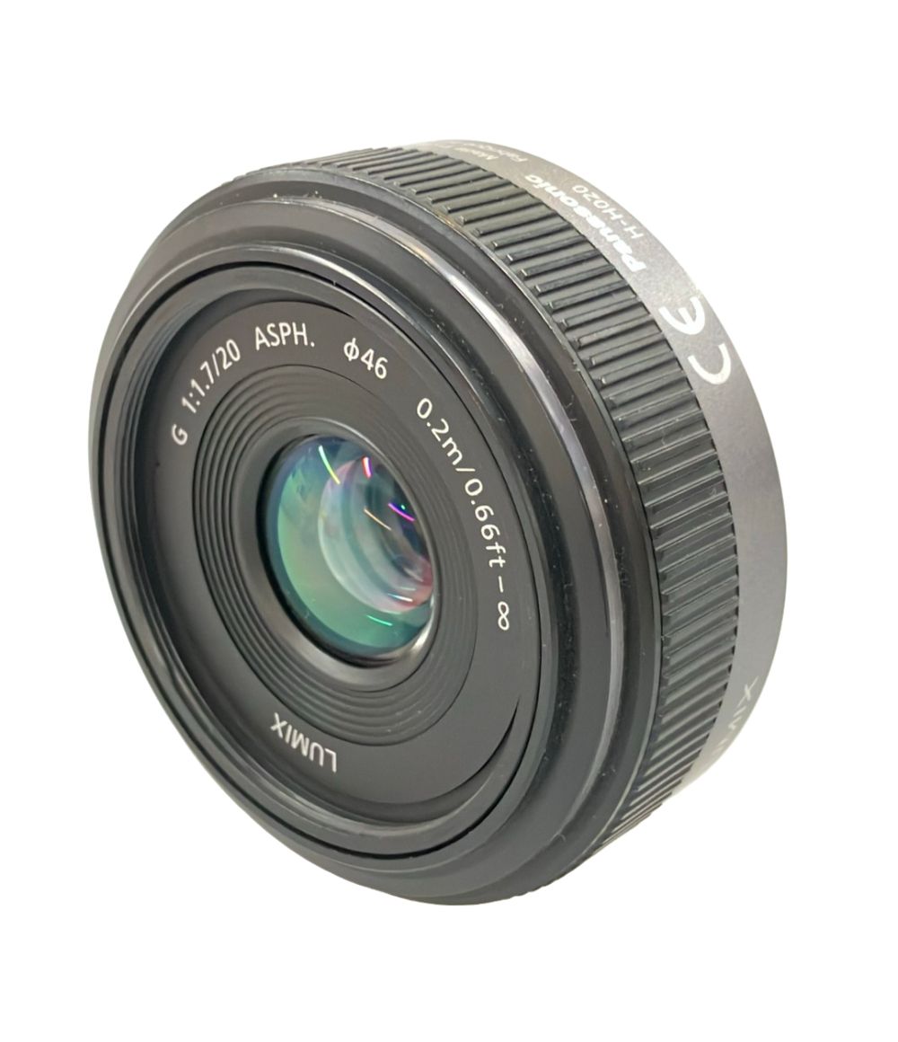 訳あり パナソニック 交換用レンズ LUMIX G 20mm F1.7 2 ASPH. Panasonic