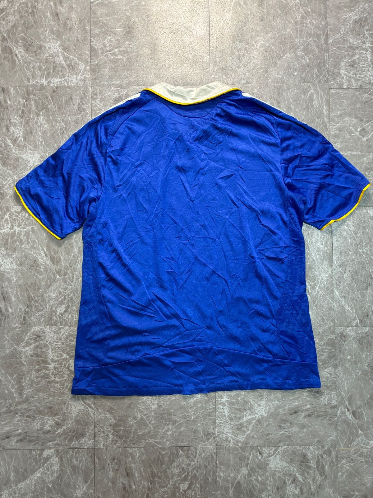 チェルシー 2008-09 ホーム ゲームシャツ adidas ブルー L~XL相当